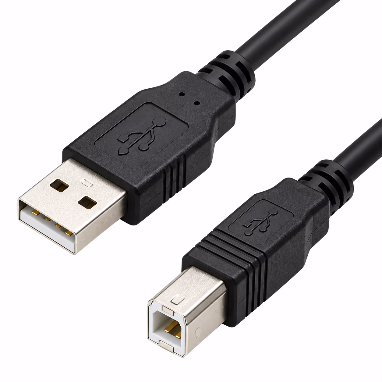USB to Type A Cable, 6ft, Straight